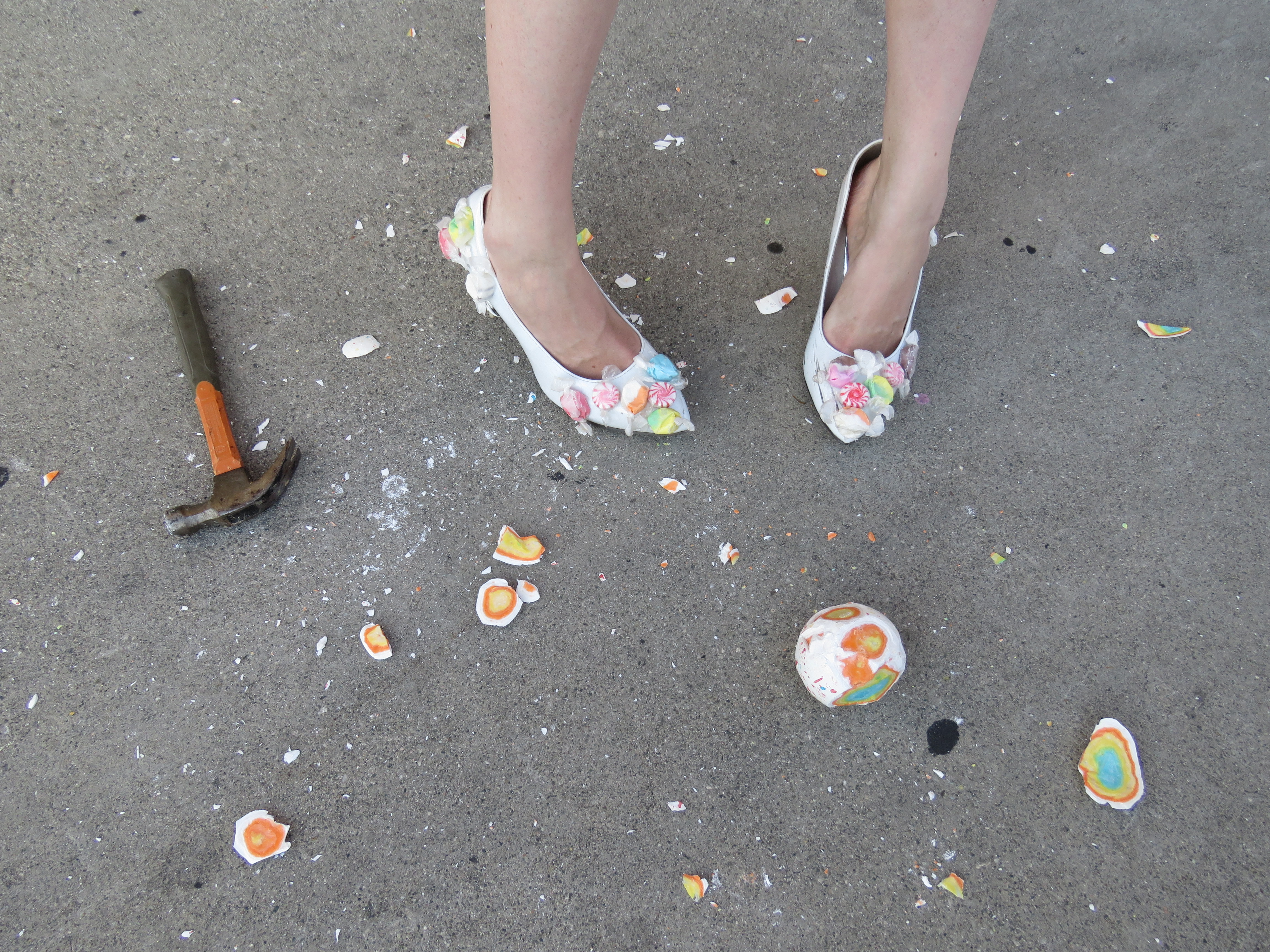 Colorful digital art composition